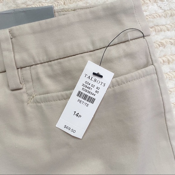 NWT Talbots Perfect Skimmer pedal pushers - Picture 4 of 15